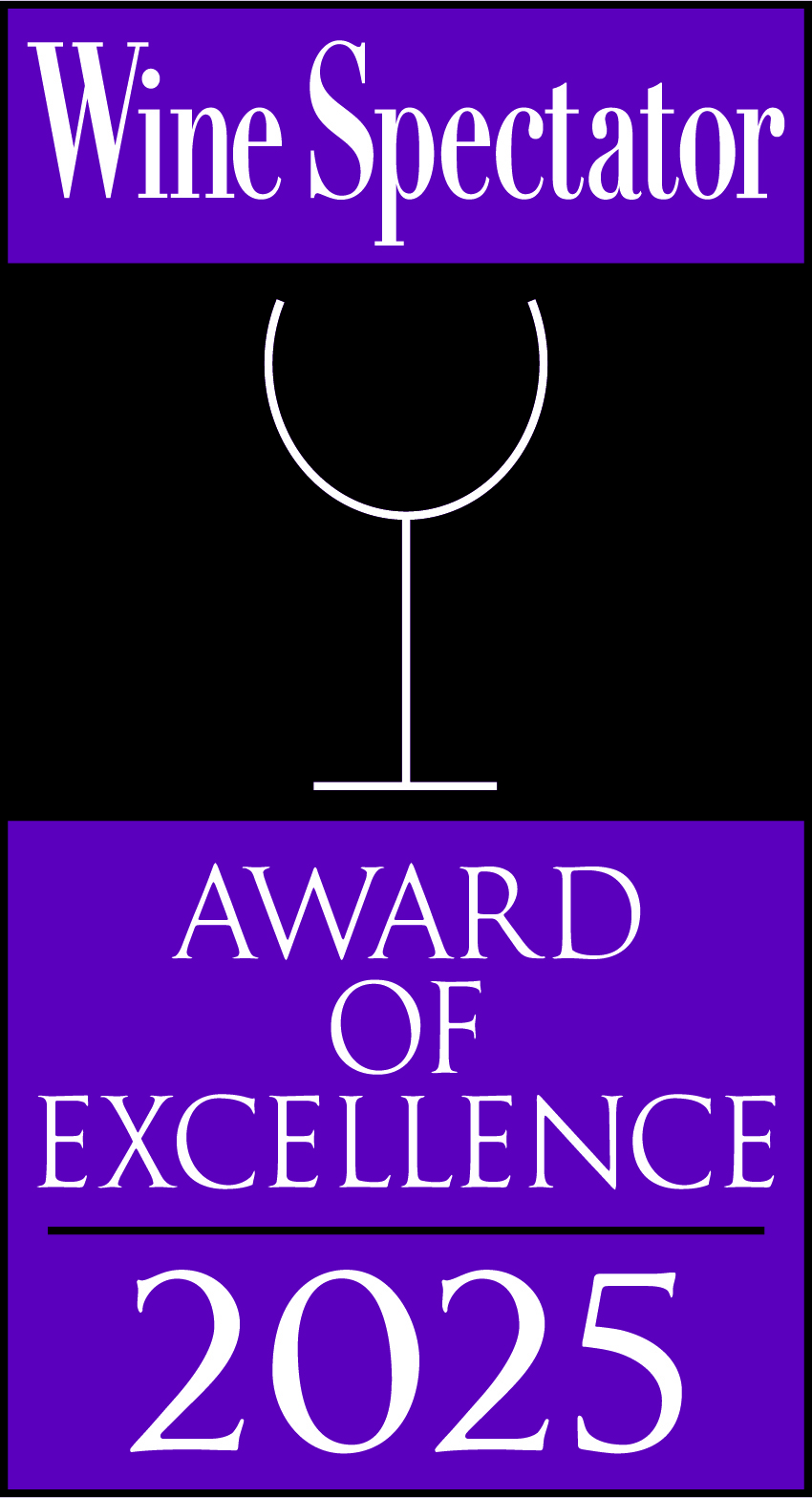 2025 Wine Spectator Award of Excellence